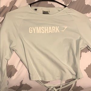 Gymshark long sleeve ribbon crop
